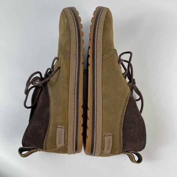 Teva Cedar Canyon Chukka Ankle Boots Brown Suede Lace Up Round Toe Mens 8.5 main image 10